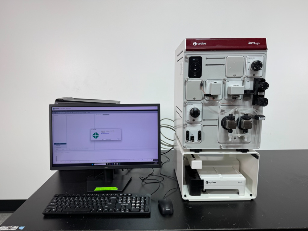 Image of Cytiva Akta go Protein Purification System w/ Fraction Collector F9-T